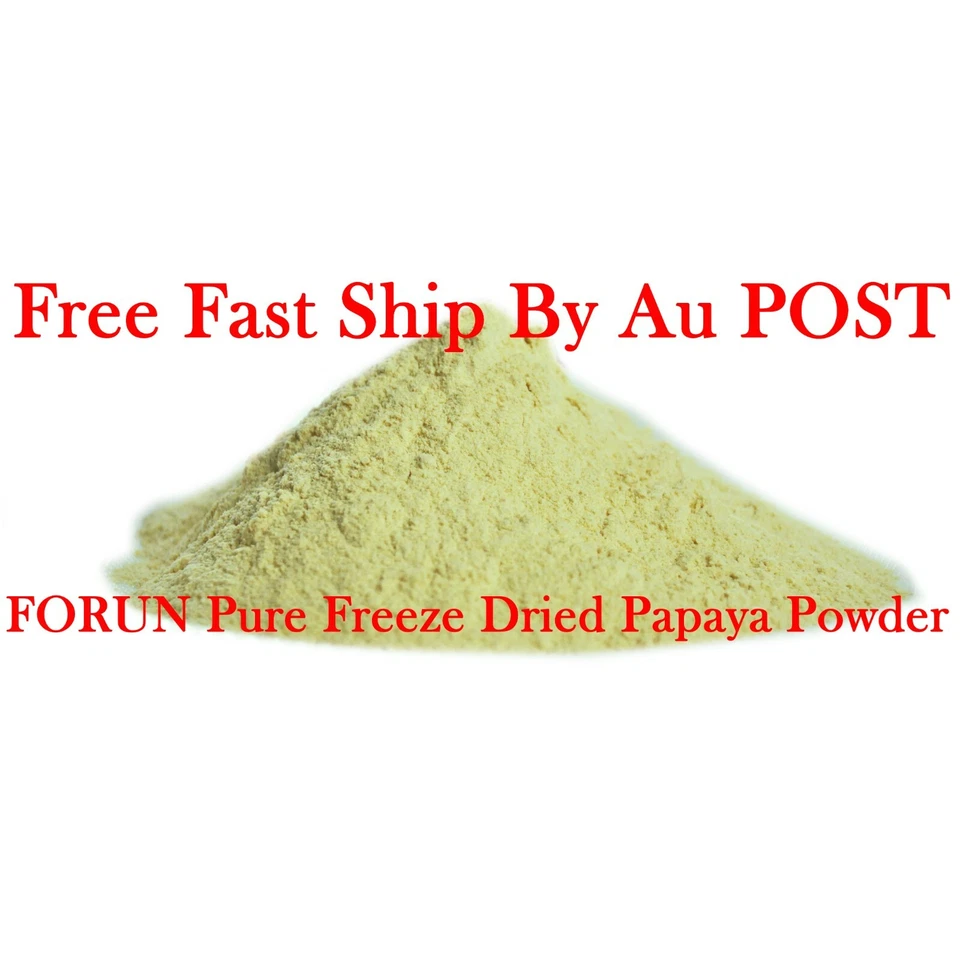 Polvo de papaya liofilizada FORUN Premium - sabor puro y fuerte Foto 1 de 1