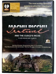 Machu Picchu Virtual Cusco’s Incas Interactive CD-ROM Peru Macromedia 3D Maps - Picture 1 of 7
