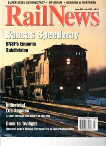 RailNews #428 1999 julio Kansas Speedway Industrial LA Dusk to Twilight - Imagen 1 de 2