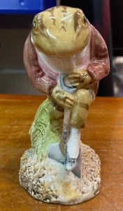 Encantador Royal Albert Beatrix Potter ""Mr. Jeremy Fisher Digging"" 1988 USC RD3752 - Imagen 1 de 16