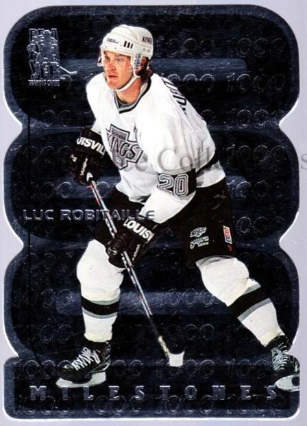 1998-99 Be A Player Milestones #18 Luc Robitaille - Image 1 of 1