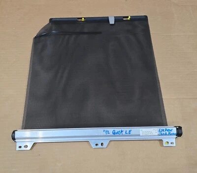 Nissan Quest LE 2011-2017 TERCERA FILA LADO IZQUIERDO PARASOL PARASOL 97515-1JA0B OEM Foto 1 de 4