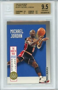 1992-93 SkyBox Olympic Michael Jordan BGS 9.5 Gem Mint #USA111 - Picture 1 of 2