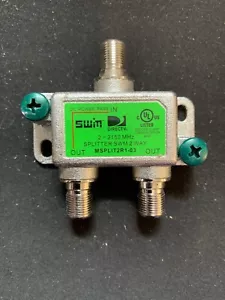 Direct TV MSPLIT2R1-03 splitter swim 2 way - Picture 1 of 2