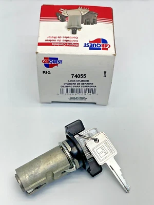 Cilindro de bloqueo de encendido CARQUEST con llaves, negro, para GM xref estándar # US117 Foto 1 de 4