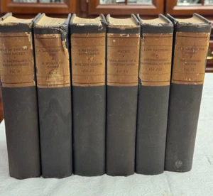 Works of Honore de Balzac 6 Volume Antique Book Set 1901 John Avil Publishing Co - Bild 1 von 11