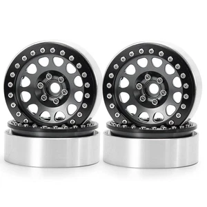 FLYXM 4/8X 2.2" Metal Beadlock Wheel For 1/10 RC Wraith SCX10 D90 RR10 TF2 TRX-4 - Picture 1 of 11
