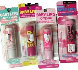 Lote de 4 Maybelline Baby Lips Bálsamo Labial Hidratante Apagar Mi Cuarzo Rosa Coral - Imagen 1 de 1