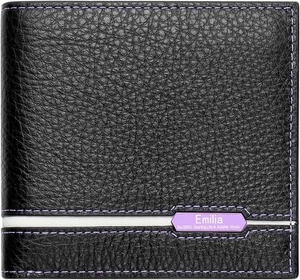Re:Zero Starting Life in Another World EMILIA Folding Wallet Italian Leather JPN - Picture 1 of 9