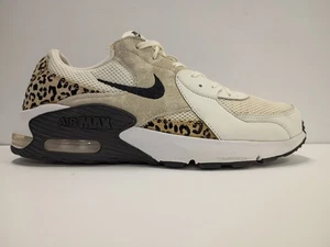 Nike Air Max Excee White Summit Hemp Black Leopard W Size -12 - Picture 1 of 7