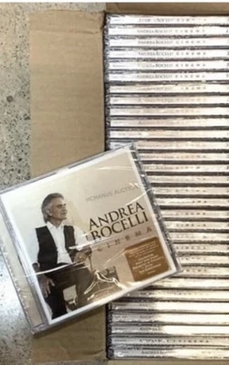 Sealed Case 30 pcs Andrea Bocelli CDs Cinema Classical Pop Soundtrack 2015 Foto 1 de 4