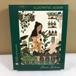 Elevate Plant Babies New Sealed 500 Piece Illustrated Jigsaw Puzzle 24"x18" NIB - Picture 1 of 3