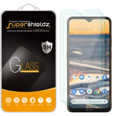 [Paquete de 2] Protector de pantalla de vidrio templado Supershieldz para Nokia 5.3 Foto 1 de 4