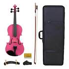 Artist Svn34 Pink Student Violin Package 3/4 Size