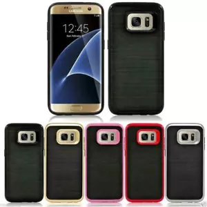 Cover Bumper Per Samsung GALAXY S7 EDGE Custodia armor SM-G935F HULLE Coque - Foto 1 di 3