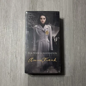 Anne Frank SEALED VHS For Your Consideration In All Categories Promotional - Picture 1 of 2