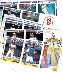 1986 Provigo Montreal Expos Baseball Card Complete Set - Mint Nr-Mt - Picture 1 of 1