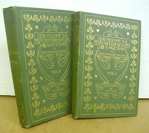 Penelope's English Experiences & Penelope's Progress (Scotland) Two Volumes 1900 - Imagen 1 de 1