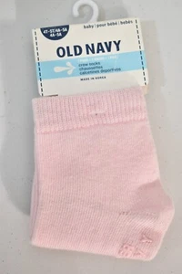 Old Navy Gripper Pink Socks  Size 4T-5T  Girl's - Picture 1 of 5