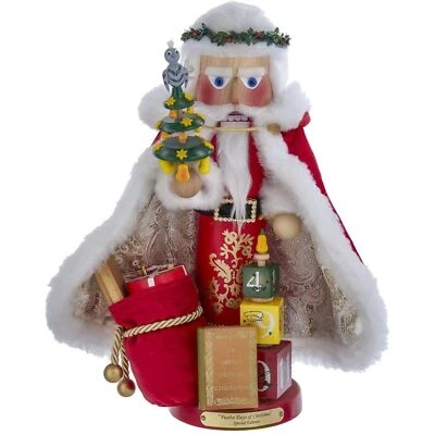 Cascanueces musical Kurt Adler 12 días de Navidad, 17" Foto 1 de 4