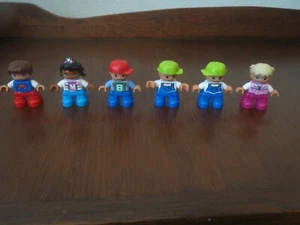 Lego Duplo Figurine Lotto di 6 Giocattoli Bambini Bambino Ragazzi Ragazze - Foto 1 di 3