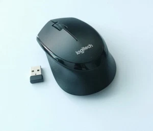 Gebrauchte Logitech M330 SILENT PLUS kabellose optische Maus mit USB Nano Empfänger - Bild 1 von 3