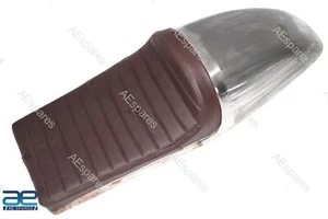 Cushion Seat Dark Brown With Pan Base For Benelli Mojave Cafe Racer Bikes AEs - Bild 1 von 12
