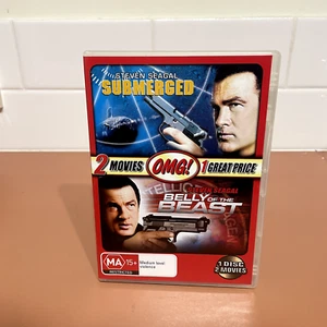 Submerged / Belly Of The Beast DVD (2 Movie Collection) - Region 4 - Picture 1 of 4