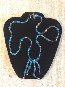 27" einzigartige handgefertigte orientalische mehrfarbige Halskette (6) - Bild 1 von 1