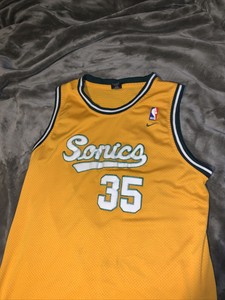 seattle supersonics yellow jersey