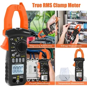 TRMS Zangenmultimeter Digital Zangenmessgerät AC DC Stromzange Voltmeter w/ APP - Bild 1 von 10