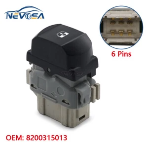 Power Window Control Switch For Laguna II 2001-2007 Renault Megane II 2003-2008  - Picture 1 of 6