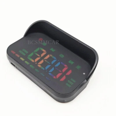 HUD Coche Head Up Display Advertencia de Sobrevelocidad GPS Velocímetro Proyector Parabrisas Foto 1 de 4