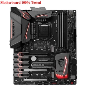 100% Tested  FOR MSI Z270 Gaming M7 Motherboard Suppots 6/7 Generation Dual M.2 - Picture 1 of 4