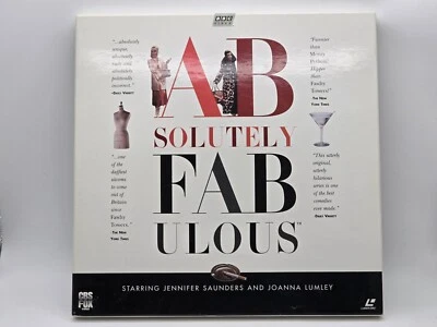 LASERDISC SET ABSOLUTELY FABULOUS JENNIFER SAUNDERS JOANNA LUMLEY CBS FOX VIDEO  - Image 1 of 4