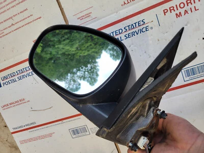 Espelho retrovisor de porta elétrico Dodge Charger driver visão lateral esquerda 2006-2010 preto - Imagem 1 de 4