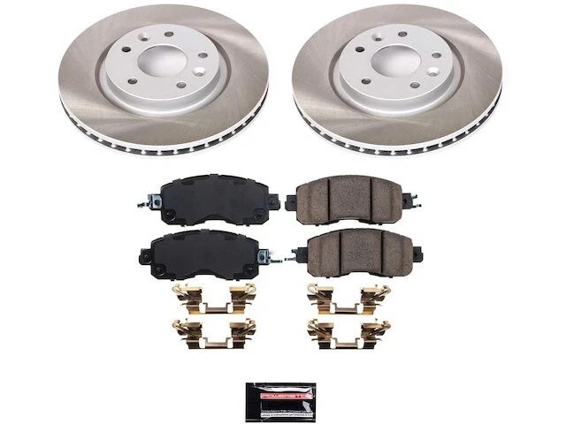 Kit de pastillas de freno delanteras y rotor para Nissan LEAF RC49T3 14-17 Foto 1 de 1