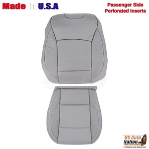 2018-2019 Fits Subaru Outback Limited Leather Perf Front Passenger Covers Gray - Picture 1 of 14