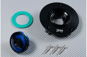 Tappo Serbatoio Benzina Blu Sgancio Rapido 1/4 Giro SUZUKI GSR 600 WVB9 2006-11 - Picture 1 of 4
