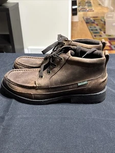 Stivali Eastland uomo 10D pelle marrone Midtown Camp suola a strappo escursionismo 7216-17 - Foto 1 di 11