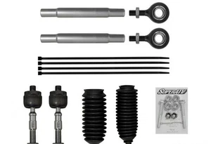 SuperATV Heavy Duty Tie Rod Kit For Polaris Ranger Midsize - Picture 1 of 4