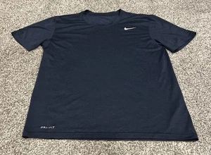 Camisa para hombre talla mediana M Nike Dri-Fit azul marino - Imagen 1 de 2