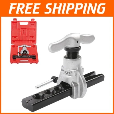 Tubing Flaring Tool Kit - 7 Dies for 3/16-3/4" Pipes - Image 1 of 4