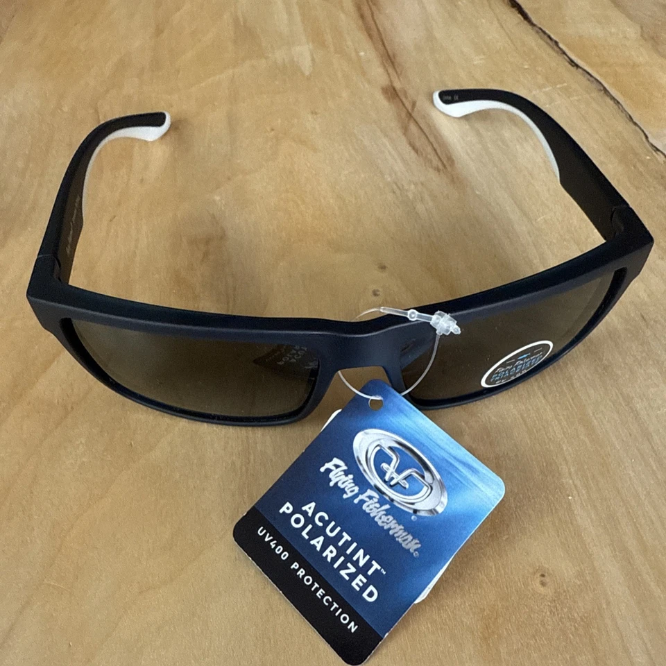 Flying Fisherman Streamer Polarized Sunglasses Crystal Navy Frame 7879NS