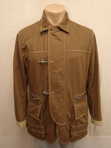 FAY BERWICK JACKET Gr. L Jacke 100% Baumwolle Braun Beige - Bild 1 von 11