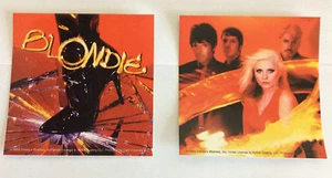 BLONDIE 2-Pack of Stickers Good Boys / Colour Photo NEW OFFICIAL MERCHANDISE - Picture 1 of 1