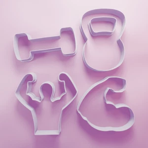 Gym Cookie Cutter Pack - Picture 1 of 1