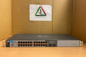 HP ProCurve 1810G-24 Gigabit Switch + Brackets HP J9450A HP 1810G-24 -Inc VAT - Picture 1 of 6