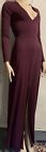ASOS dark purple long formal dress size 8