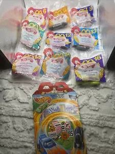 Hot Wheels McDonald's 1994 Hot Wheels cars sealed 6,8,9,10,12,13,14,15,16 HM Box - Picture 1 of 19